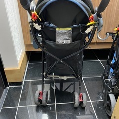 Ｂ型ベビーカー　付属品付きの画像