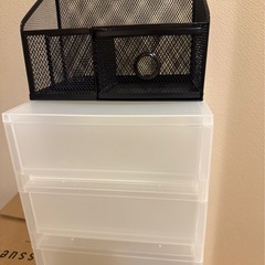無印良品ポリプロピレンケース3段 IKEA 収納