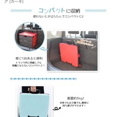 【お譲り先決定しました 】折り畳みキャリーカートの画像
