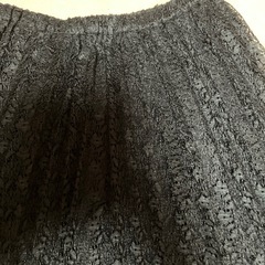 gu 黒のレーススカート Sサイズ･中古の画像