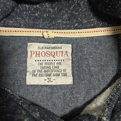 OLD　AMERICANA　PHOSQUIAトレーナー  3Lサイズの画像