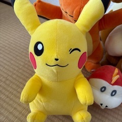 ポケモンぬいぐるみ4体の画像