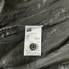 GU＊シースルーシャツの画像
