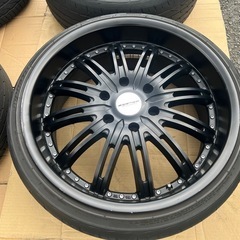 gpo motoring 6穴 20インチ キャラバン ハイエース 社外ホイールの画像