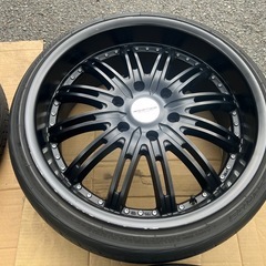 gpo motoring 6穴 20インチ キャラバン ハイエース 社外ホイールの画像