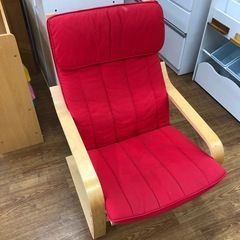 【都内手渡し限定】イケア ポエング ブラウン ホワイトレザー 中古美品 都内手渡し限定】イケア ポエング ブラウン ホワイトレザー 中古