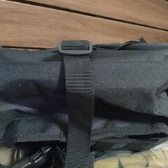 新品未使用　ブラックナイロンバックパック モールシステム15Lの画像