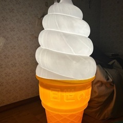 ソフトクリーム置き物の画像