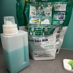 アリエール　洗濯洗剤　部屋干し　詰替＋ボトルの画像