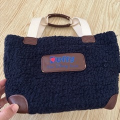 未使用　ダッフィー　ハンドバッグ　難ありの画像