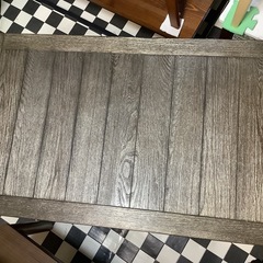 【リサイクルサービス八光】　幅101.5㎝　カクテルテーブル　木目調の画像