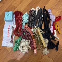 絞り帯、帯締めなどの画像