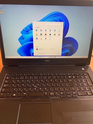 （売約済）レア断捨離価格!Dell precision Dell precision 7730改　i7 8750HM AMD Wx41