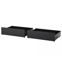 【急募7/20まで】IKEA ベッドフレーム、引き出し2個、スノコの画像