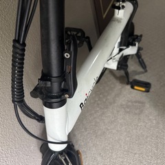 電動折りたたみ自転車　の画像