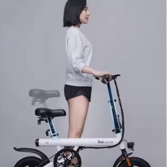 電動折りたたみ自転車　の画像