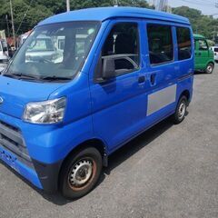 (ID6553)総額55万円　R1(2019)年式　ダイハツ　ハイゼットカーゴ　AT　ブルー　走行95,708km 総額55万円の画像