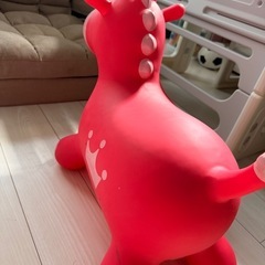 【無料】ゴム製木馬（空気入れ済み）の画像