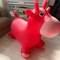 【無料】ゴム製木馬（空気入れ済み）の画像