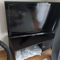 テレビ、テレビラック、DVDレコーダー