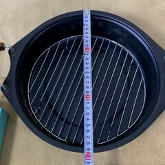 調理器具 まとめ　レンジ皿　ガラス蓋付 半寸胴鍋 22cm　蒸し器 などの画像
