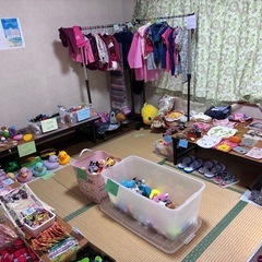 自宅にてフリーマーケット