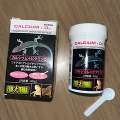 爬虫類カルシウムの画像