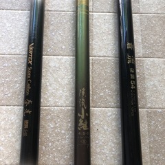 釣り具　渓流竿 3本の画像