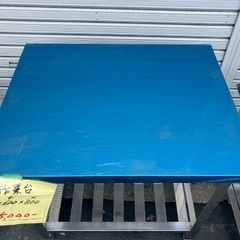 【直接引取限定】作業台 ステンレス厨房機器 業務用 W750 D600 H800 新品 の画像