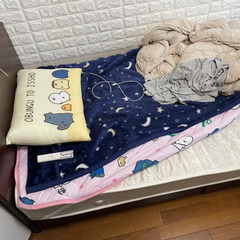 シングルベッド、マットレスの画像