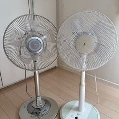 [扇風機　2台セット　リモコン付き