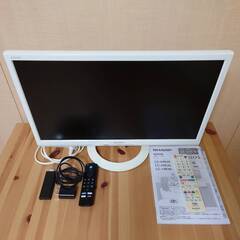 ★動作確認済み★ 2016年製シャープ22インチ液晶テレビ & AMAZON FIRE STICK TV (第3世代)の画像