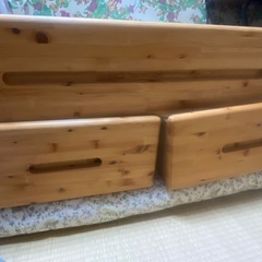 シングルサイズベッド＆マットレスの画像