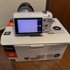 SONY一眼レフカメラミラーレス一眼NEX-3暑い時間帯対応不可の画像