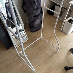 ニトリ　ランドリーラックの画像