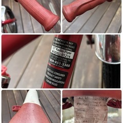 Radio Flyer（ラジオフライヤー）のレトロデザイン幼児用自転車の画像