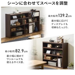 80% off アイリスオーヤマ オープンシェルフ ロータイプの画像