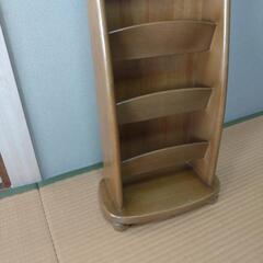 木製　スリッパラックの画像