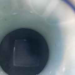昭和レトロ 古地図柄 陶器製 壺 花瓶 オブジェ 大型 高さ61cm 和モダンの画像