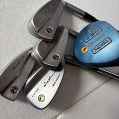 【ジャンク】HONMA　古いクラブ５本セットの画像