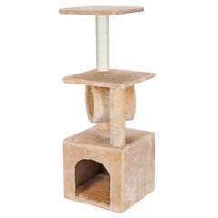 ★据置きタイプ★ キャットタワー 隠れ家 多頭飼いにも 頑丈 安定性抜群の画像