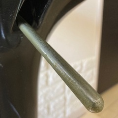 カウンターチェア（黒）二脚で1,000円の画像