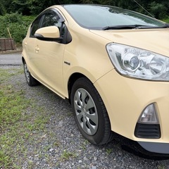 分割可能　トヨタ　アクア　グレードG　平成24年式　車検令和9年4月17日迄の画像