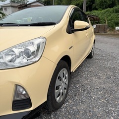 分割可能　トヨタ　アクア　グレードG　平成24年式　車検令和9年4月17日迄の画像