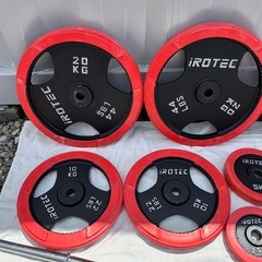 iROTEC アイロテック バーベル ダンベル 140kgセットの画像