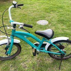 キッズ自転車（補助輪付き）の画像