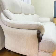 ■ニトリ　ソファ 3人掛け コウテイ3 ベージュ  NITORIの画像
