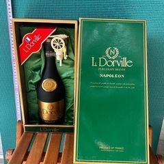 【未開栓】L. Dorville NAPOLEON ブランデー ギフトボックス入りの画像
