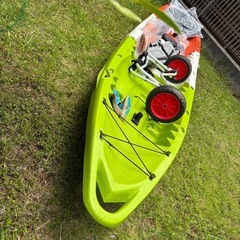 取引成立しました。タンデムカヤック色々備品付き！　の画像