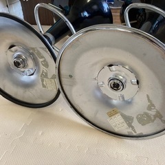 カウンターチェア（黒）二脚で1,000円の画像